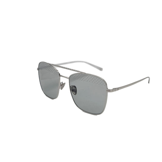 CHANEL SUNGLASSES COCOMARK TEARDROP GRAY SILVER EYEWEAR 90295839