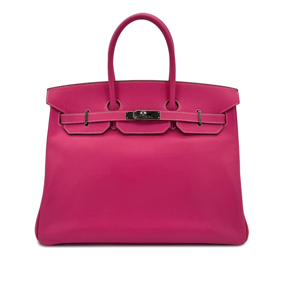 HERMES CANDY BIRKIN 35 ROSE TYRIEN RUBIS VEAU EPSOM HAND BAG □O SHW 90298148