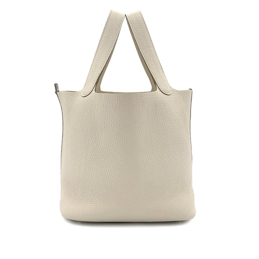 HERMES PICOTIN LOCK MM CRAIE TAURILLON CLEMENCE HAND BAG C SHW 90298715