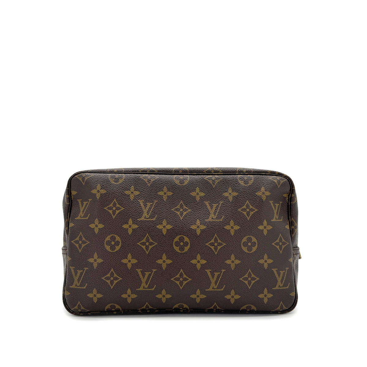 LOUIS VUITTON MONOGRAM TROUSSE TOILETTE 28 CLUTCH BAG BROWN M47522 90298726