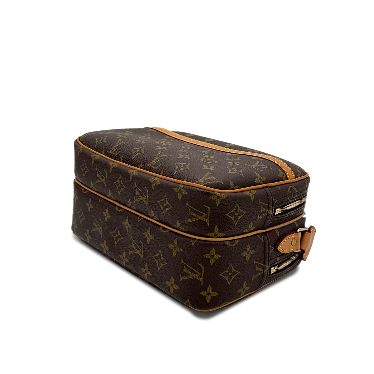 LOUIS VUITTON MONOGRAM REPORTER PM SHOULDER BAG BROWN M45254 90298728