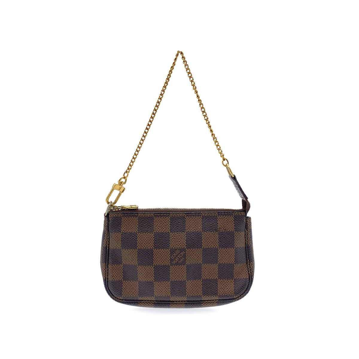 LOUIS VUITTON DAMIER MINI POCHETTE ACCESSOIRES HAND BAG N58009 90299058
