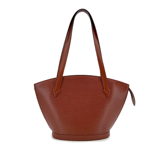 LOUIS VUITTON EPI SAINT JACQUES SHOULDER BAG KENYA BRWON LEATHER M52273 90299061