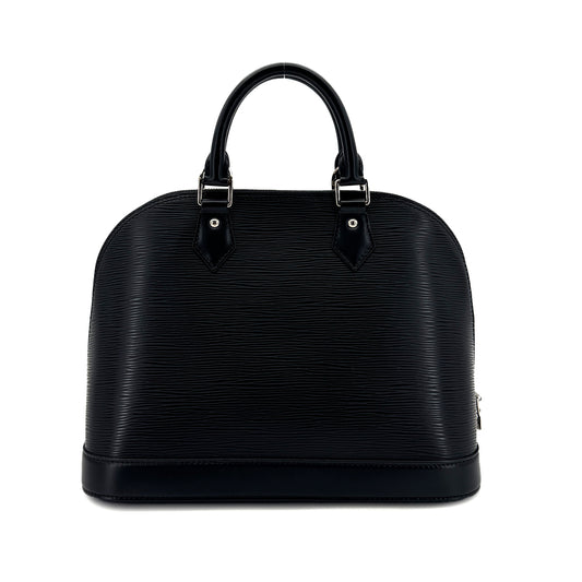 LOUIS VUITTON EPI ALMA PM HAND BAG NOIR LEATHER M40302 90299066