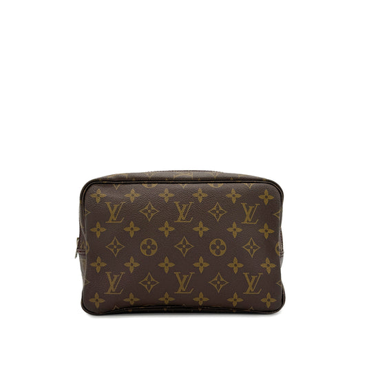 LOUIS VUITTON MONOGRAM TROUSSE TOILETTE 23 CLUTCH BAG BROWN M47524 90299070