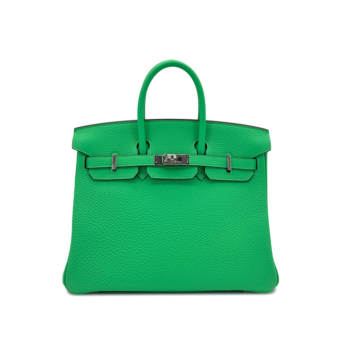 HERMES BIRKIN 25 VERT COMICS TOGO HAND BAG B SHW 90299173