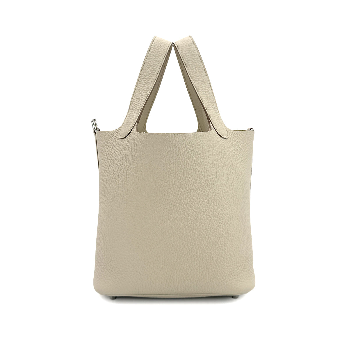 HERMES PICOTIN LOCK PM BETON TAURILLON CLEMENCE HAND BAG U SHW 90299296