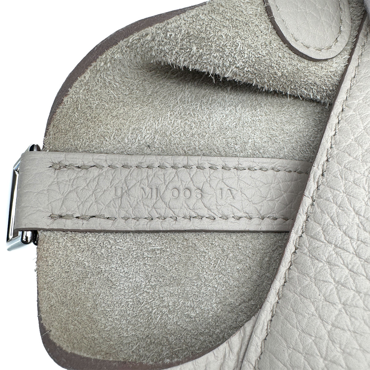 HERMES PICOTIN LOCK PM BETON TAURILLON CLEMENCE HAND BAG U SHW 90299296