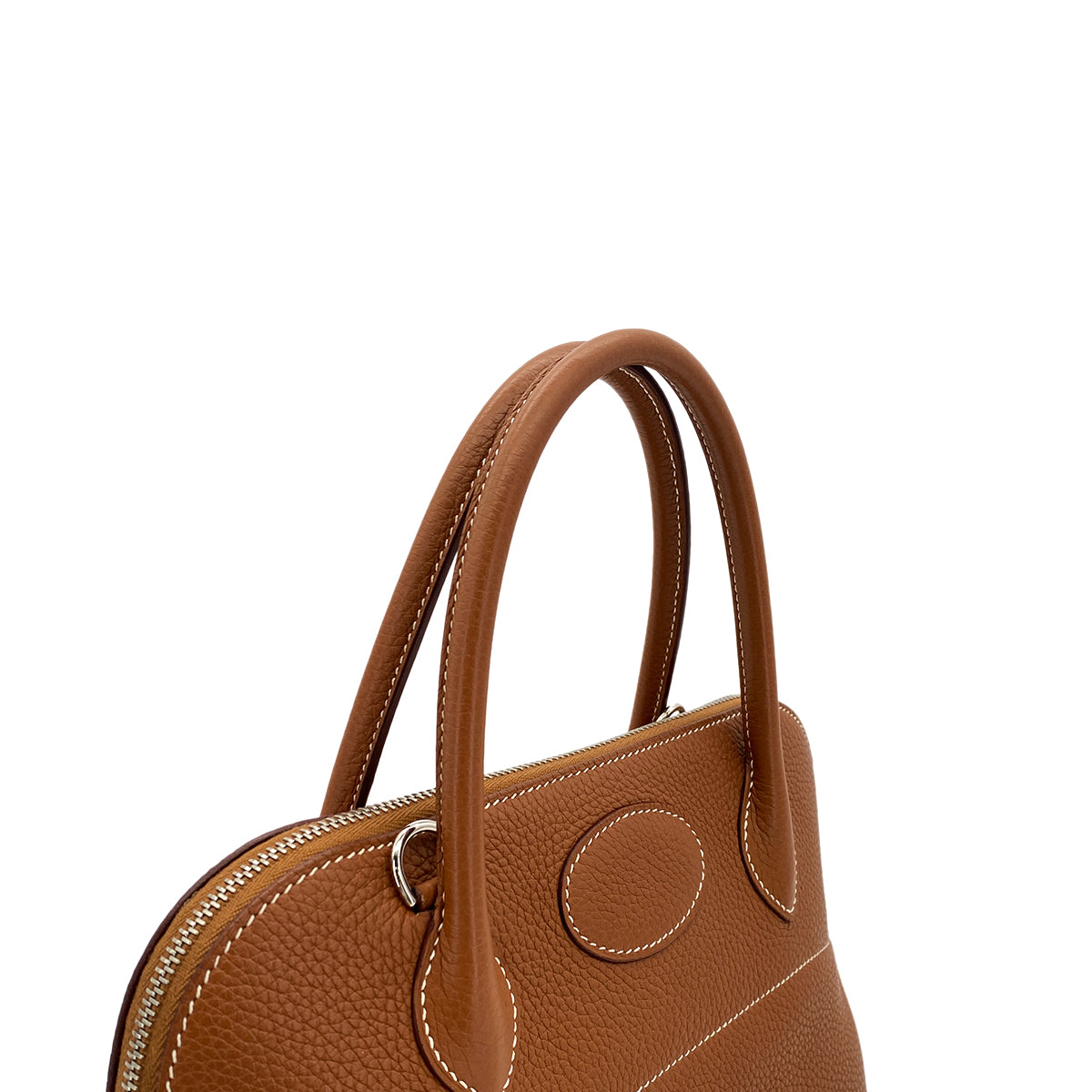 HERMES BOLIDE 31 GOLD TAURILLON CLEMENCE HAND SHOULDER BAG C SHW 90299301