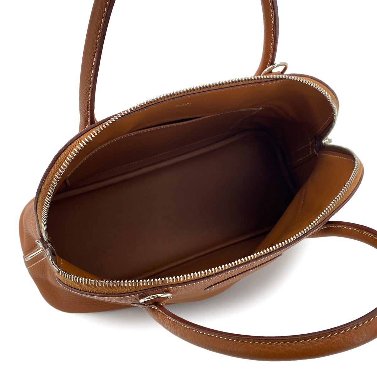 HERMES BOLIDE 31 GOLD TAURILLON CLEMENCE HAND SHOULDER BAG C SHW 90299301
