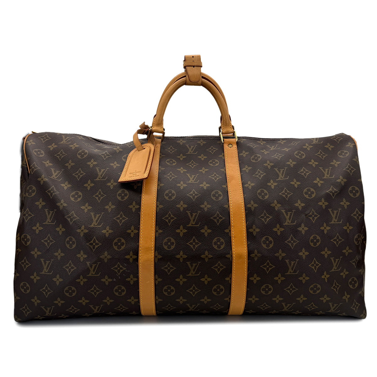 LOUIS VUITTON MONOGRAM KEEPALL 60 BANDOULIERE LUGGAGE BROWN M41412 90299308