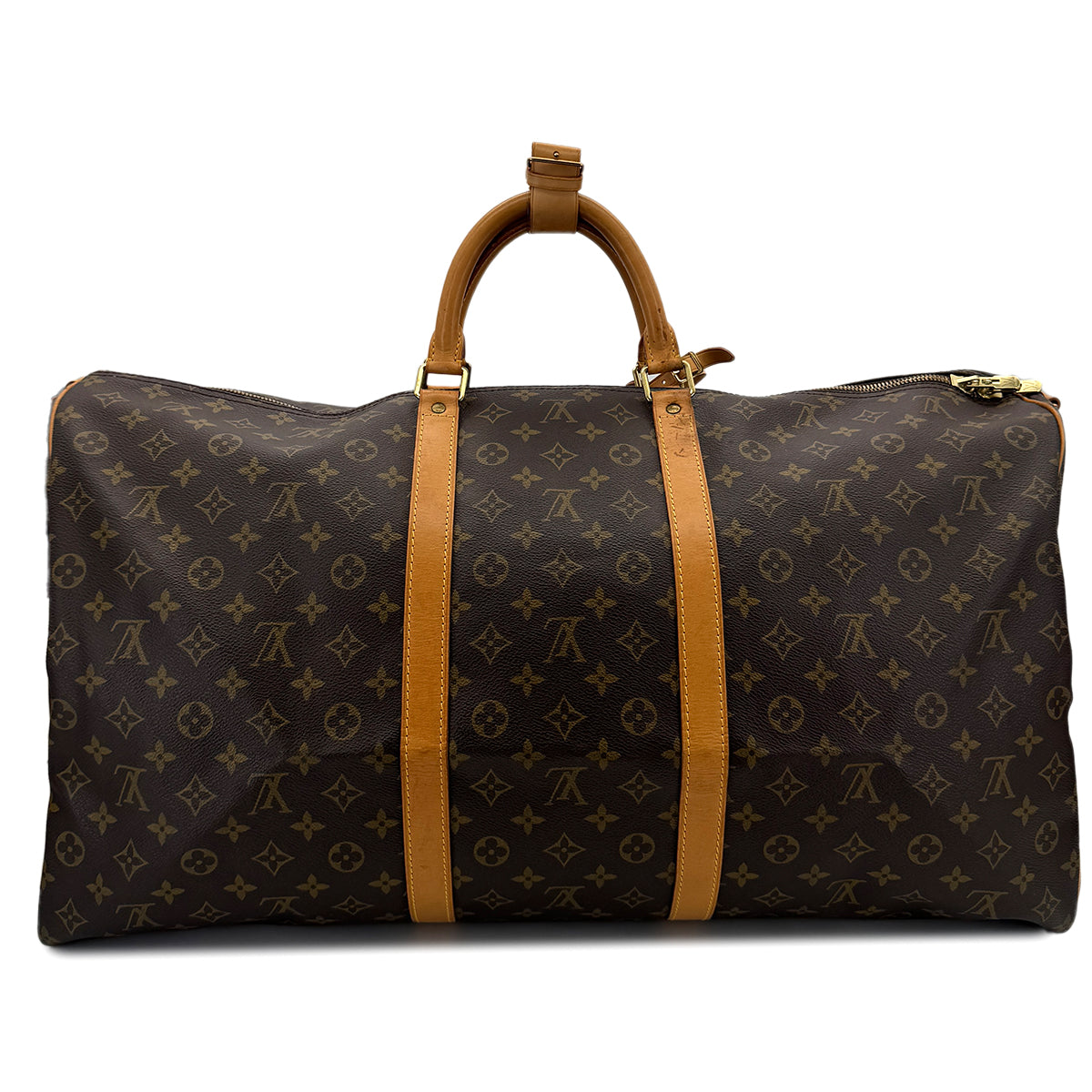LOUIS VUITTON MONOGRAM KEEPALL 60 BANDOULIERE LUGGAGE BROWN M41412 90299308