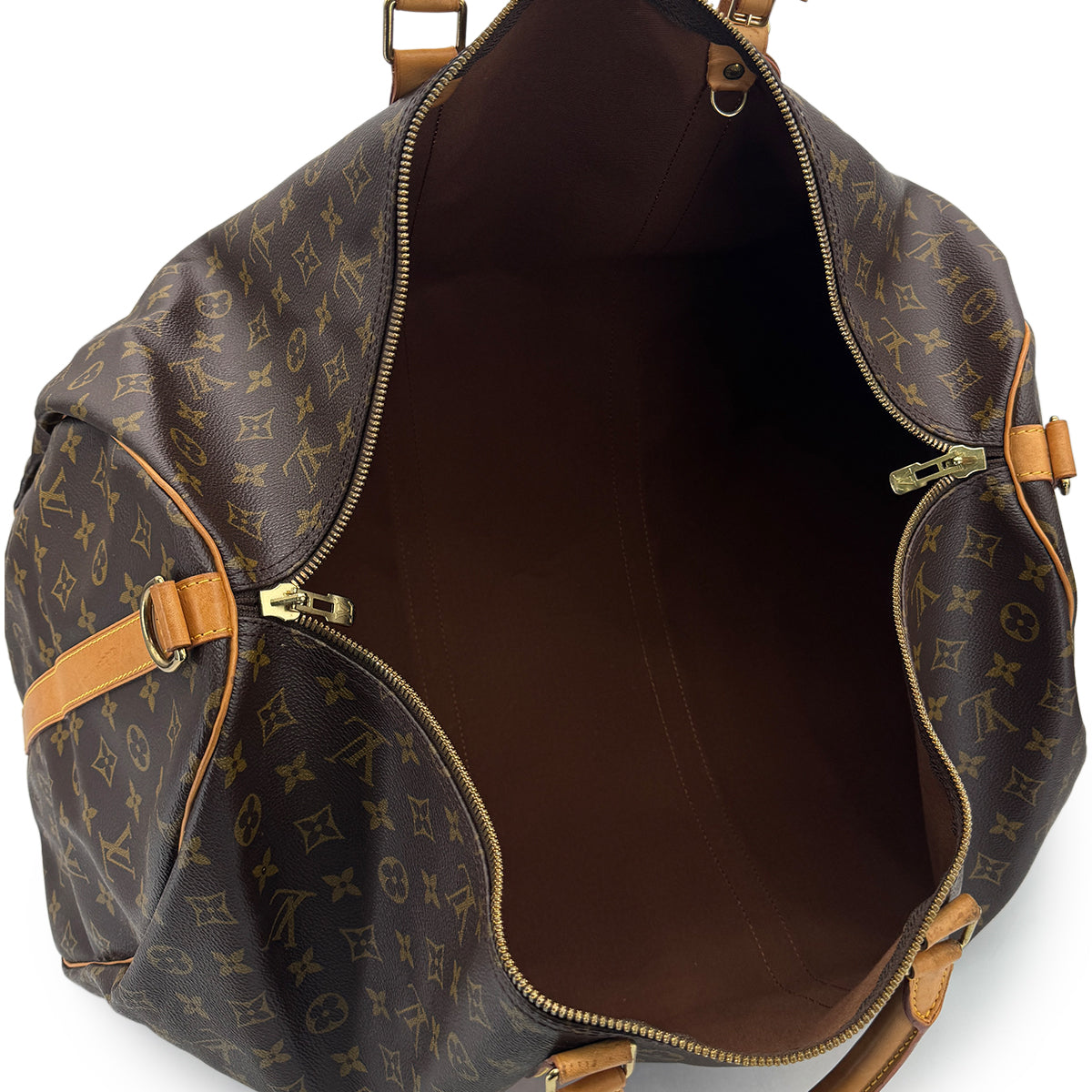 LOUIS VUITTON MONOGRAM KEEPALL 60 BANDOULIERE LUGGAGE BROWN M41412 90299308
