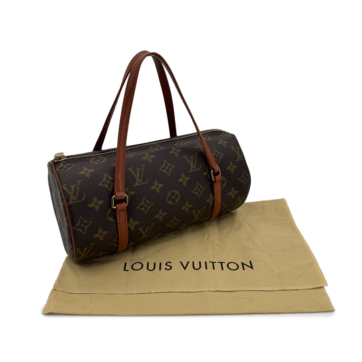 LOUIS VUITTON MONOGRAM PAPILLON 26 HAND BAG BROWN M51366 90299313