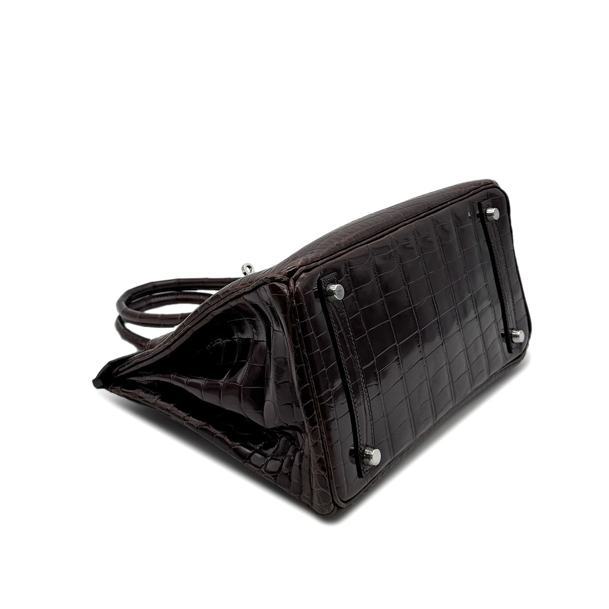 HERMES BIRKIN 30 COCAON CROCODILE NILOTICUS HAND BAG □L SHW 90299532
