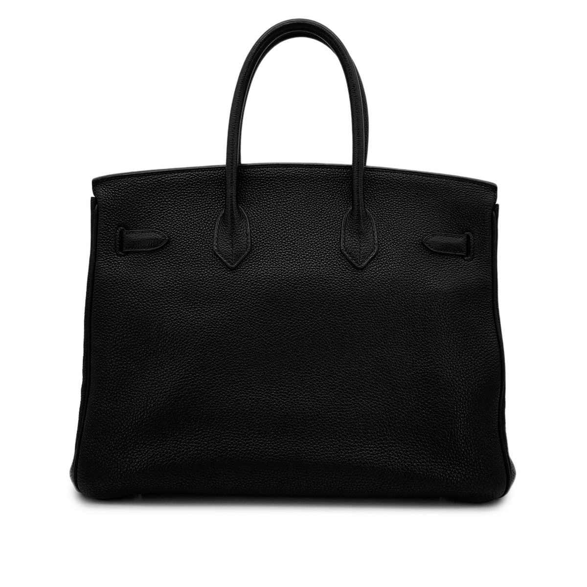 HERMES BIRKIN 35 BLACK TOGO HAND BAG □J GHW 90299552