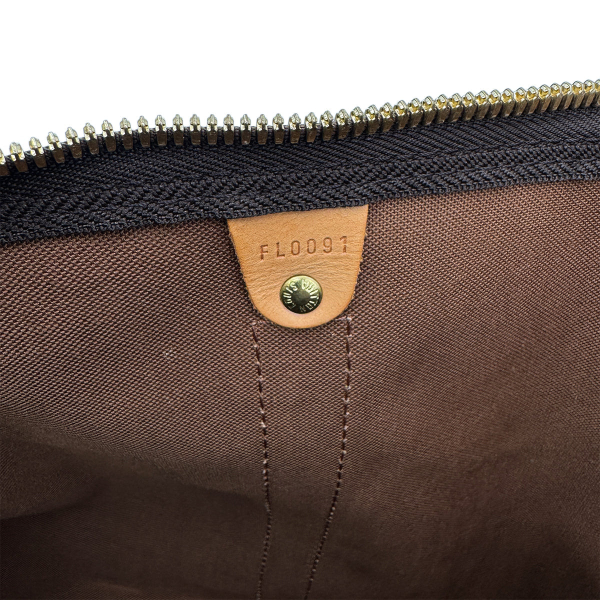 LOUIS VUITTON MONOGRAM KEEPALL 55 LUGGAGE BROWN M41424 90299815