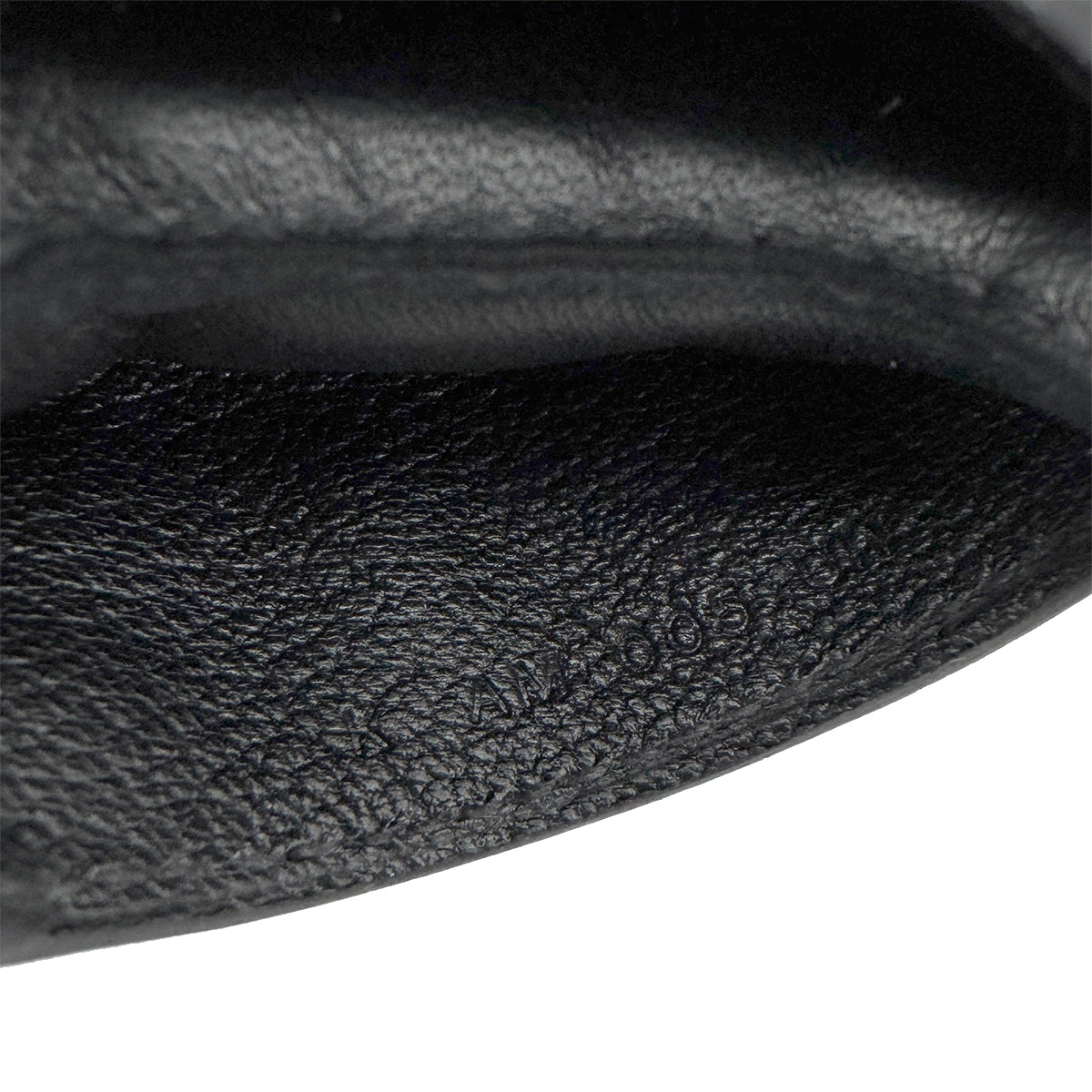 HERMES BAG CHARM RODEO ROBEO ROCK PM BLACK AGNEAU MILO K 90299825