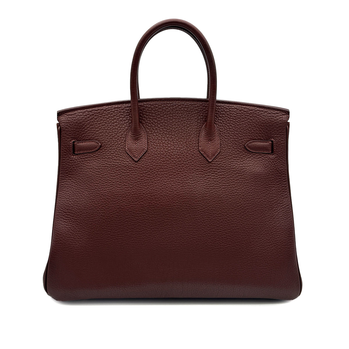 HERMES BIRKIN 35 MARRON FONCE TOGO HAND BAG □C GHW 90300551