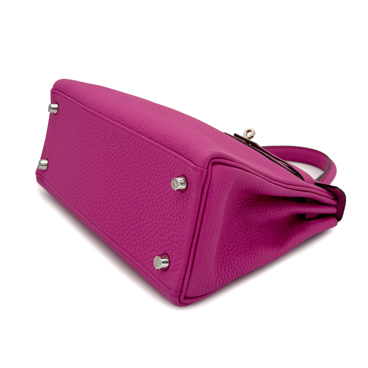 HERMES KELLY 25 RETOURNE MAGNOLIA TOGO HAND SHOULDER BAG C SHW 90300859