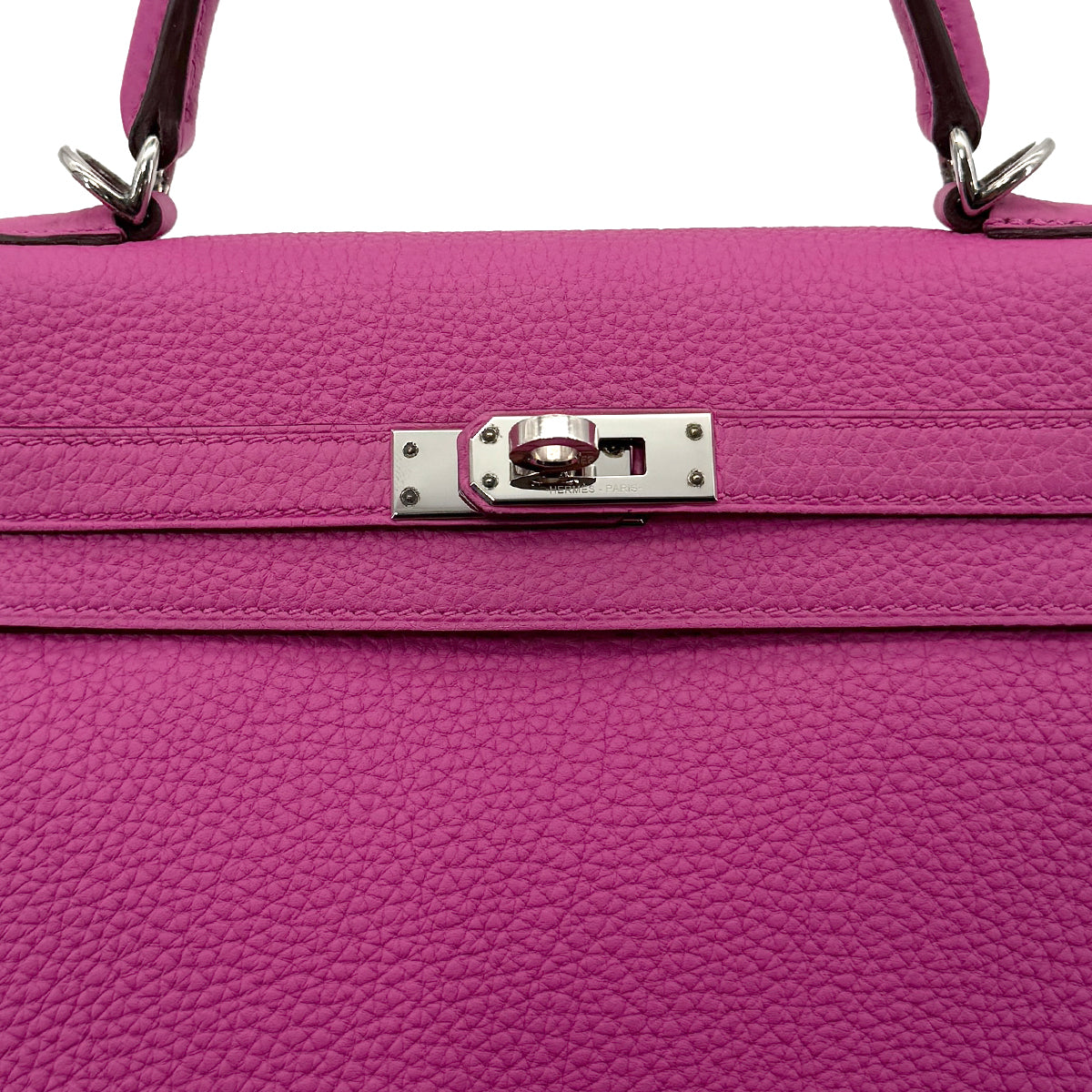 HERMES KELLY 25 RETOURNE MAGNOLIA TOGO HAND SHOULDER BAG C SHW 90300859