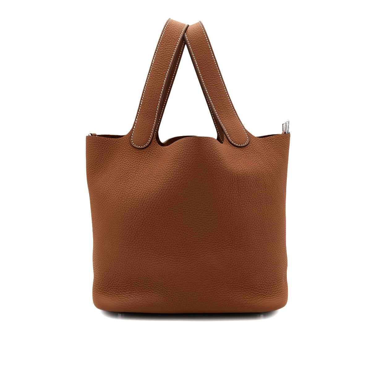 HERMES PICOTIN LOCK MM GOLD TAURILLON CLEMENCE HAND BAG Z SHW 90300866