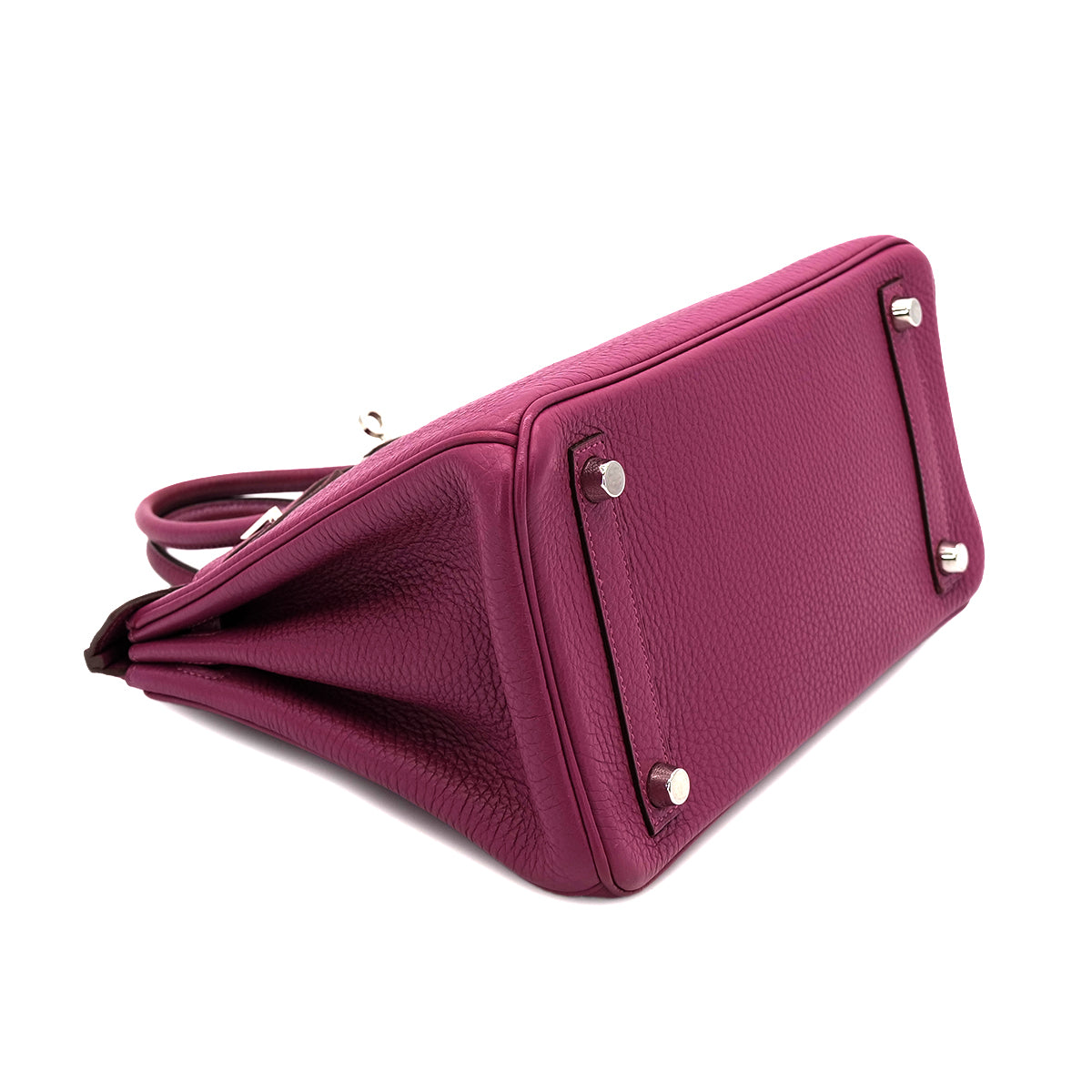 HERMES BIRKIN 25 TOSCA TOGO HAND BAG □O SHW 90301018