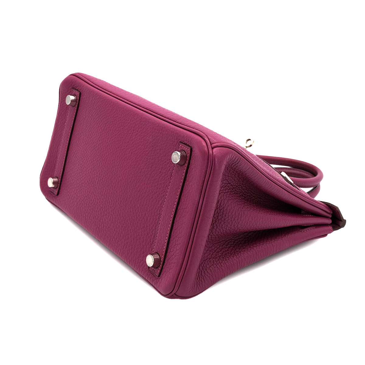 HERMES BIRKIN 25 TOSCA TOGO HAND BAG □O SHW 90301018