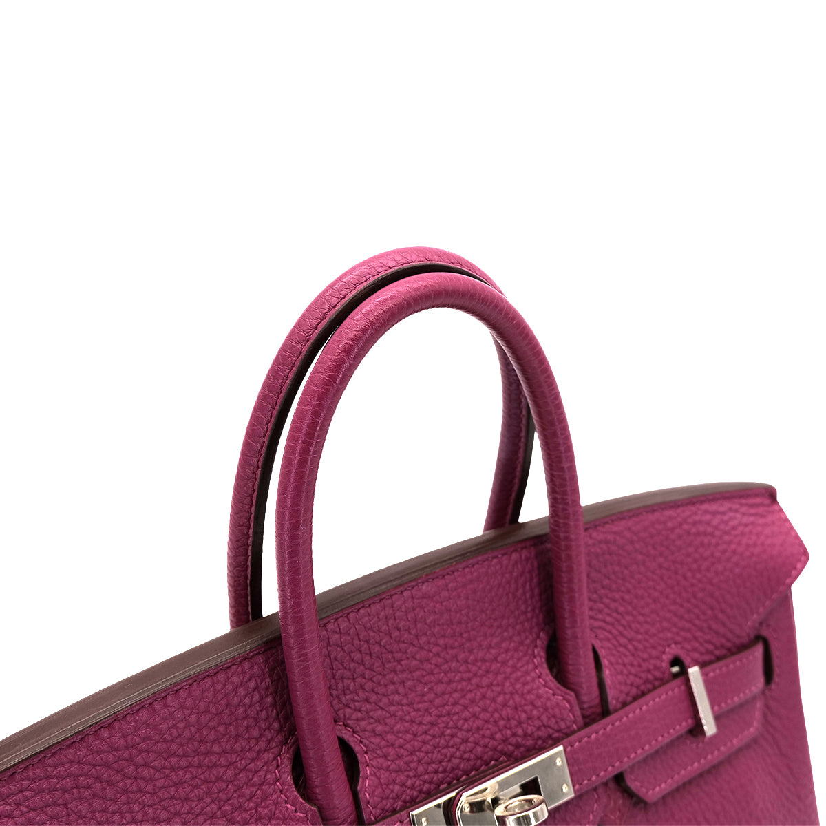 HERMES BIRKIN 25 TOSCA TOGO HAND BAG □O SHW 90301018