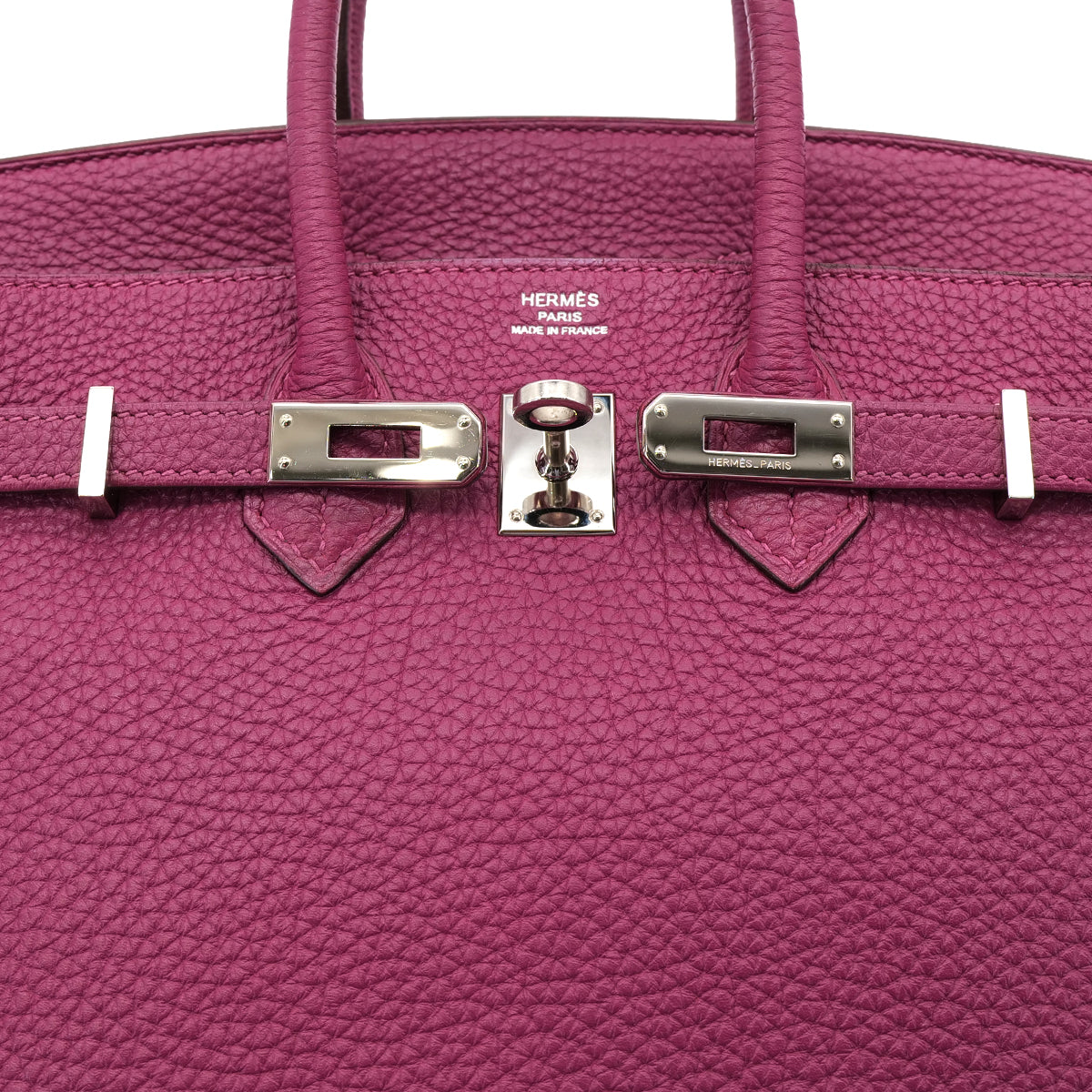 HERMES BIRKIN 25 TOSCA TOGO HAND BAG □O SHW 90301018