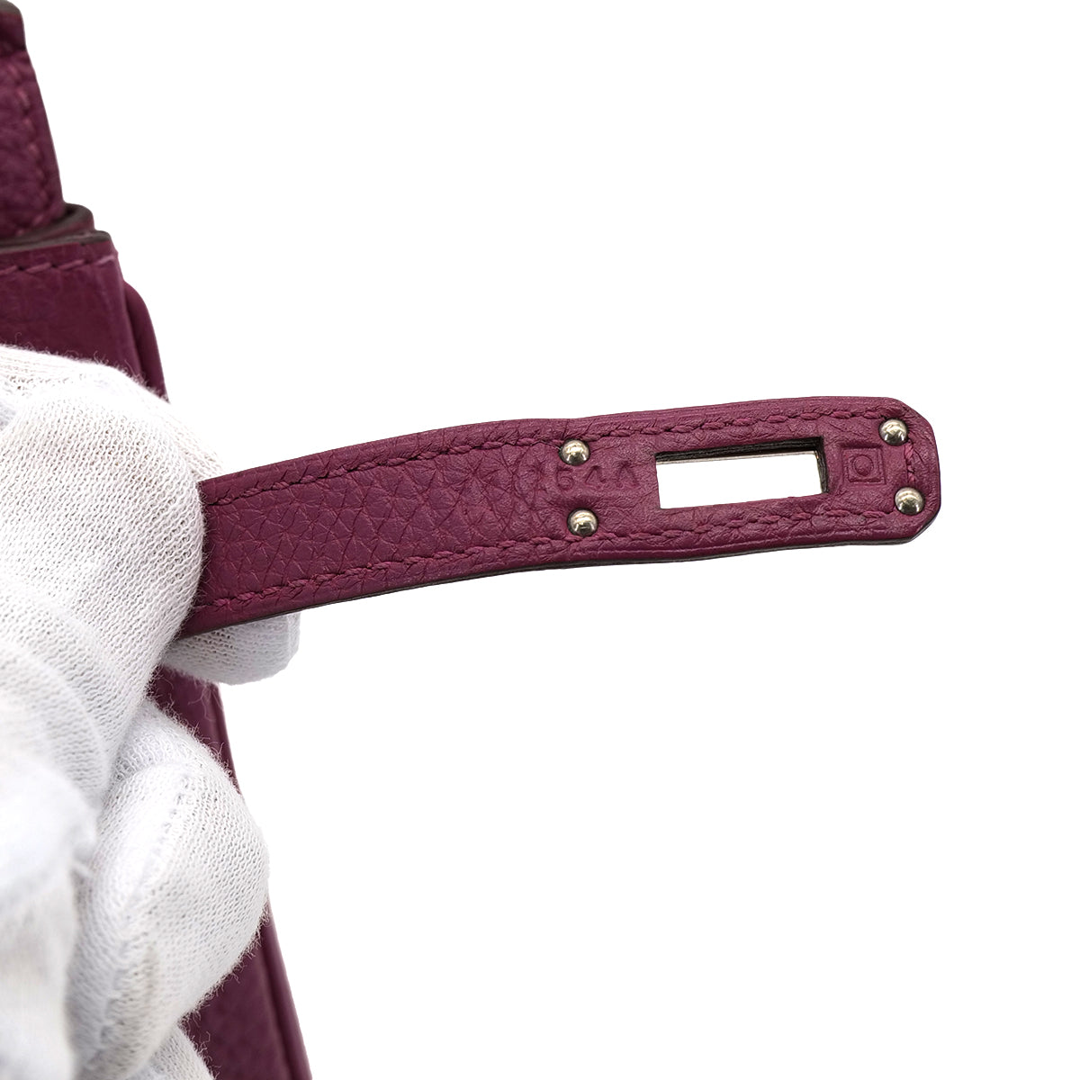 HERMES BIRKIN 25 TOSCA TOGO HAND BAG □O SHW 90301018