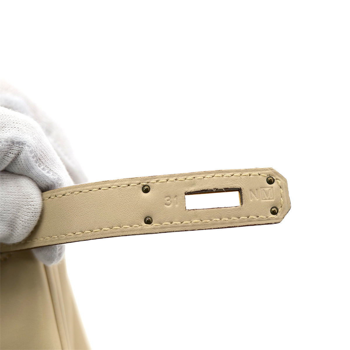 HERMES KELLY 28 RETOURNE PARCHEMIN SWIFT HAND SHOULDER BAG □M GHW 90301033