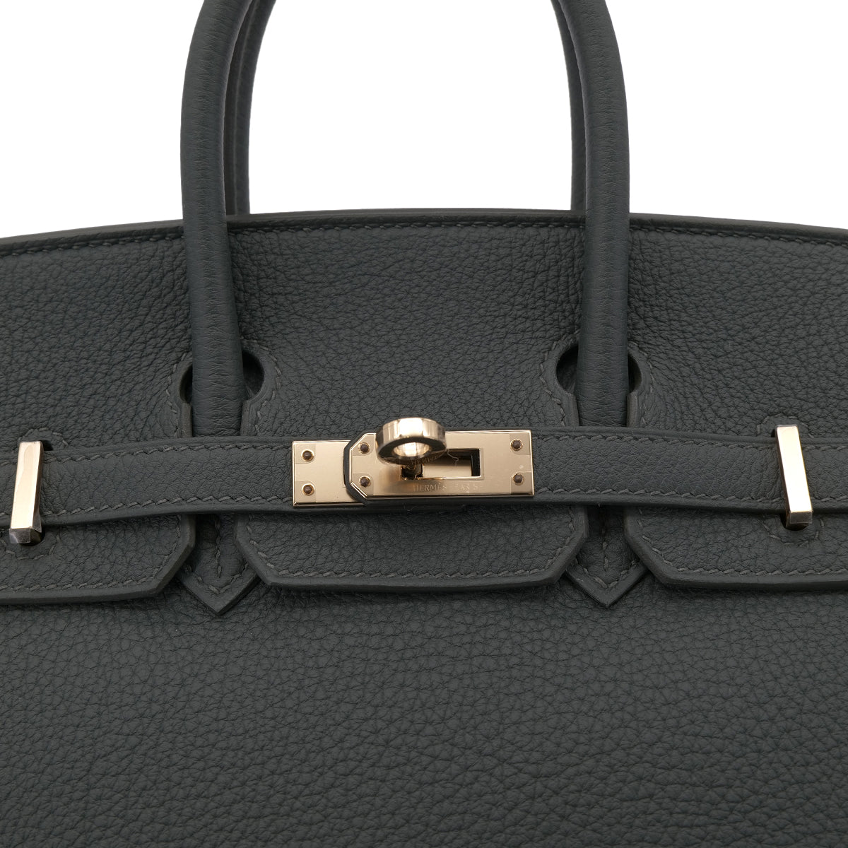 HERMES BIRKIN 25 VERT MANGROVE TOGO HAND BAG K GHW 90301083