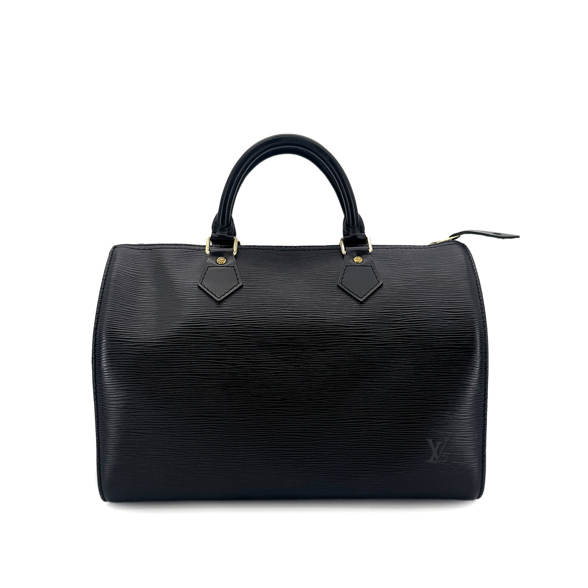 LOUIS VUITTON EPI SPEEDY 30 HAND BAG NOIR LEATHER M59022 90301084
