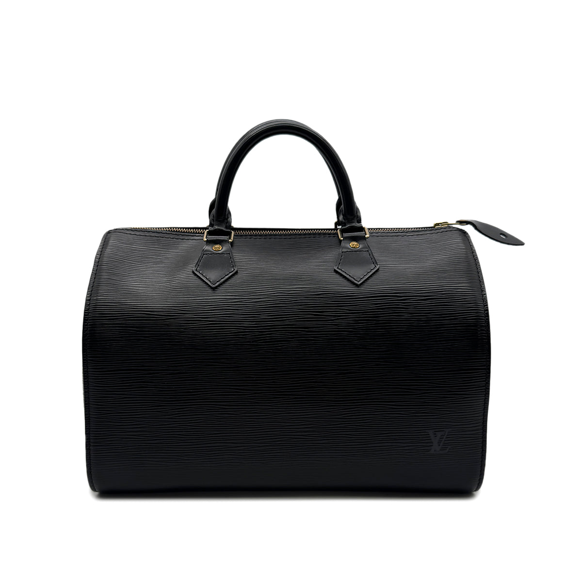 LOUIS VUITTON EPI SPEEDY 30 HAND BAG NOIR LEATHER M59022 90301085