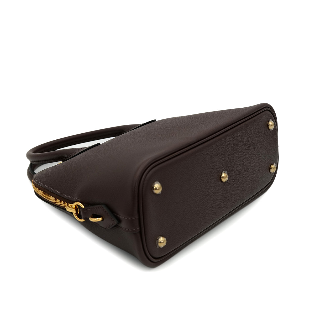 HERMES BOLIDE 1923 25 MOKA NATUREL EVERCOLOR HAND SHOULDER BAG B 90301632