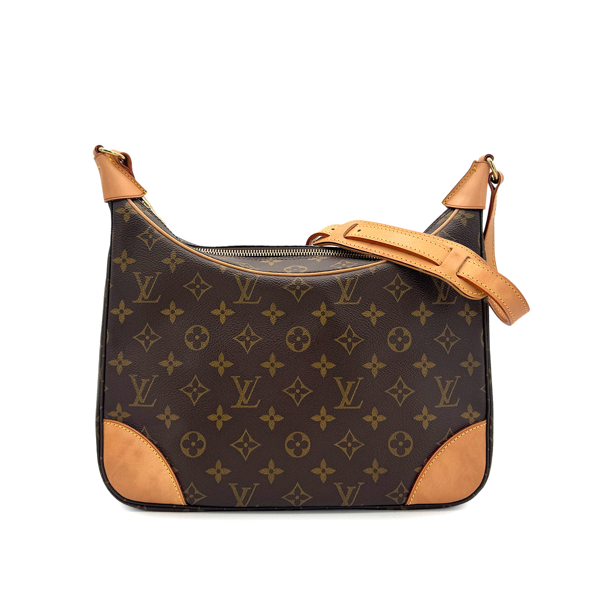 LOUIS VUITTON MONOGRAM BOULOGNE SHOULDER BAG BROWN M51265 90301636