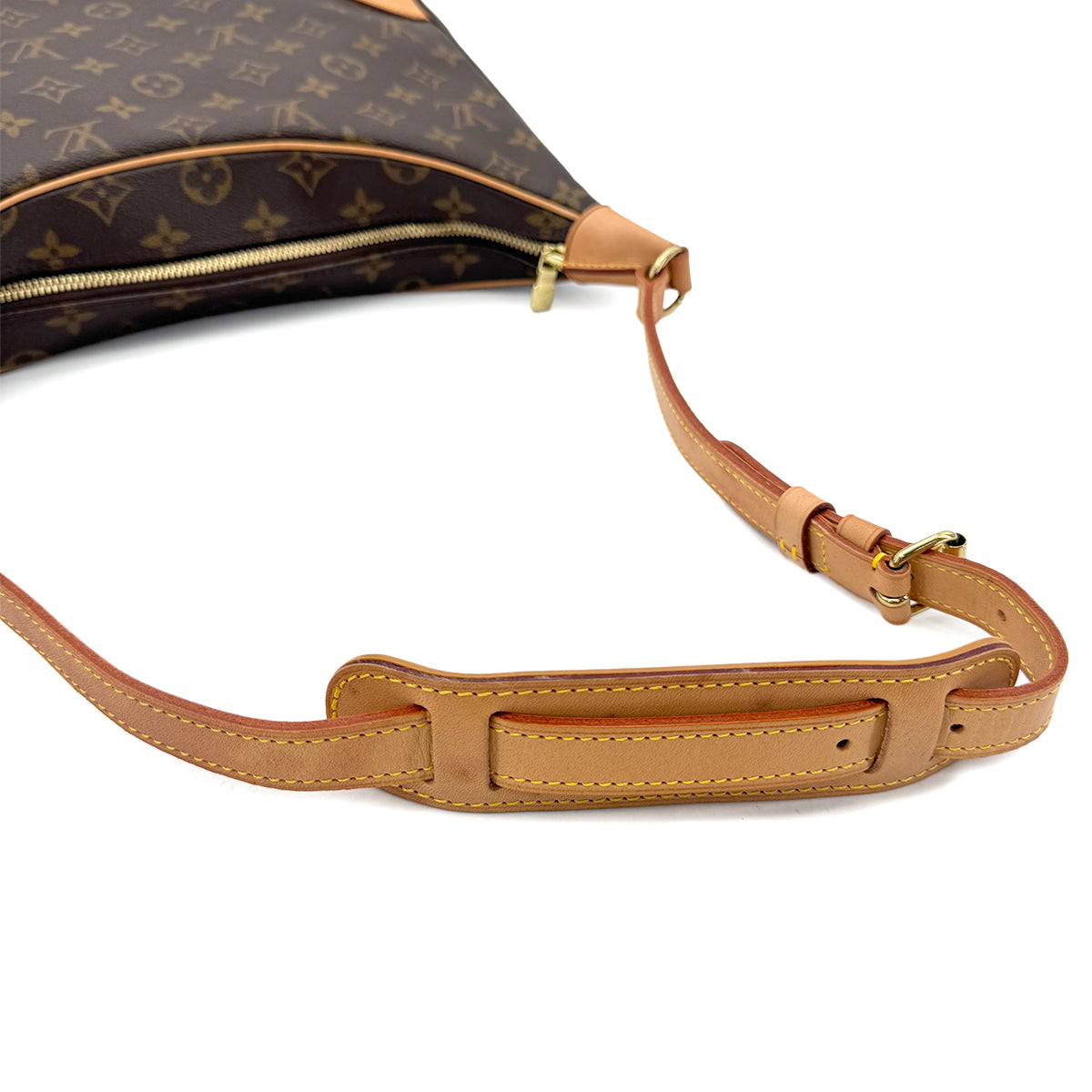 LOUIS VUITTON MONOGRAM BOULOGNE SHOULDER BAG BROWN M51265 90301636