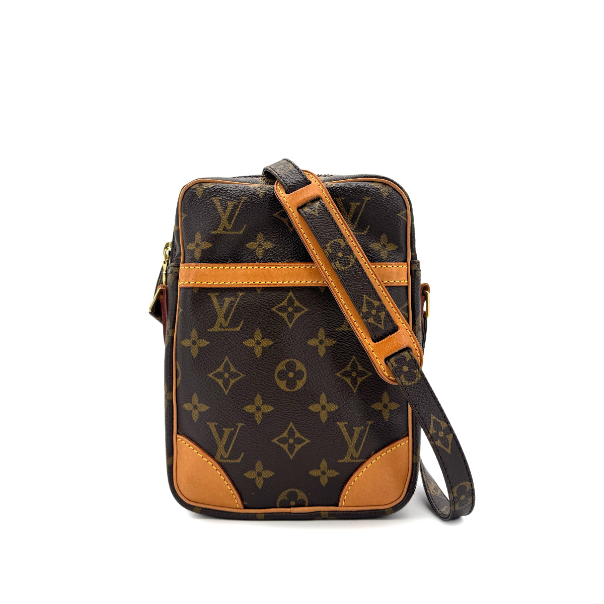 LOUIS VUITTON MONOGRAM DANUBE SHOULDER BAG BROWN M45266 90301639