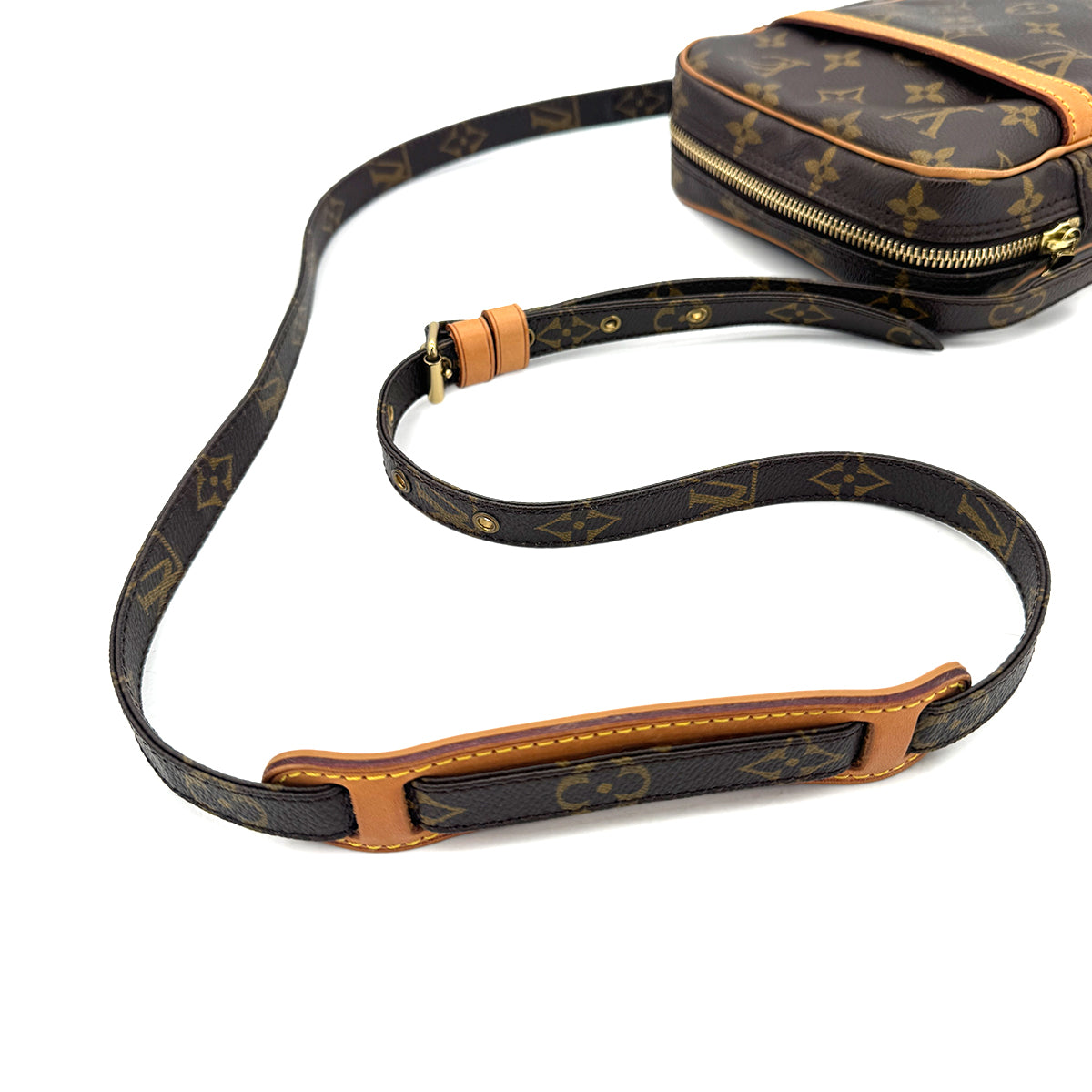 LOUIS VUITTON MONOGRAM DANUBE SHOULDER BAG BROWN M45266 90301639