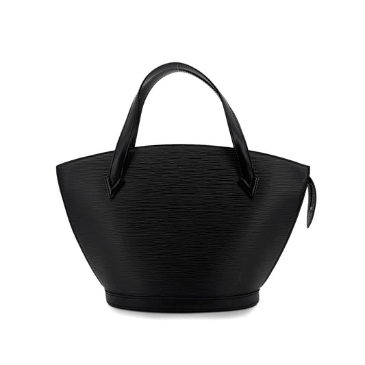 LOUIS VUITTON EPI SAINT JACQUES SHOULDER BAG NOIR LEATHER M52272 90301640