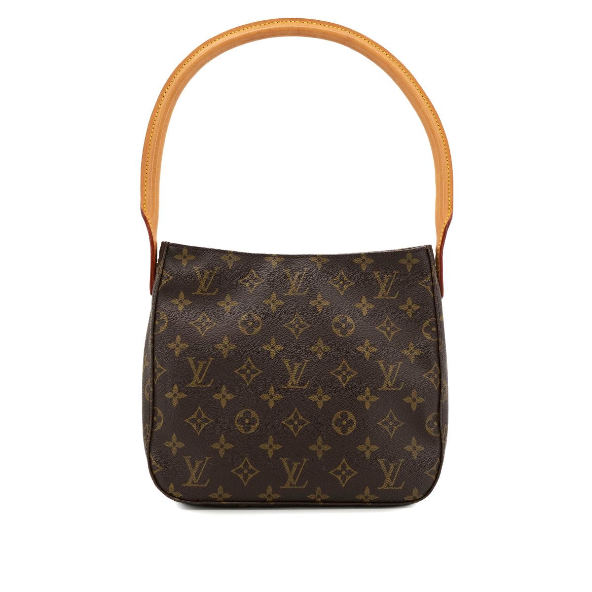 LOUIS VUITTON MONOGRAM LOOPING MM SHOULDER BAG BROWN M51146 90301642