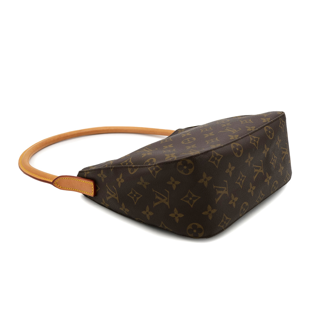 LOUIS VUITTON MONOGRAM LOOPING MM SHOULDER BAG BROWN M51146 90301642