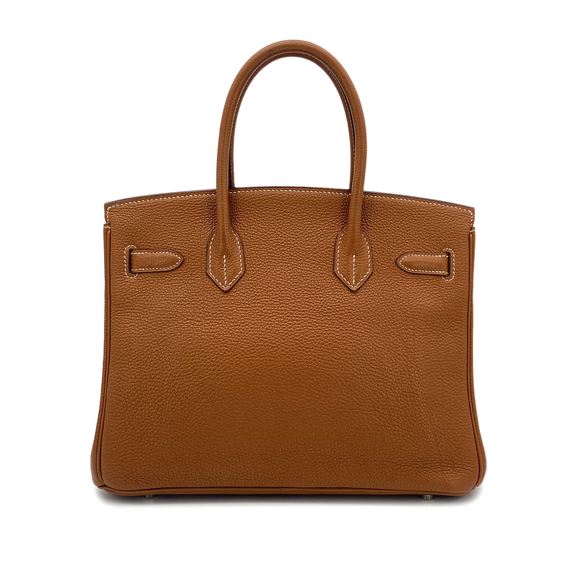 HERMES BIRKIN 30 GOLD TOGO HAND BAG □H SHW 90301652