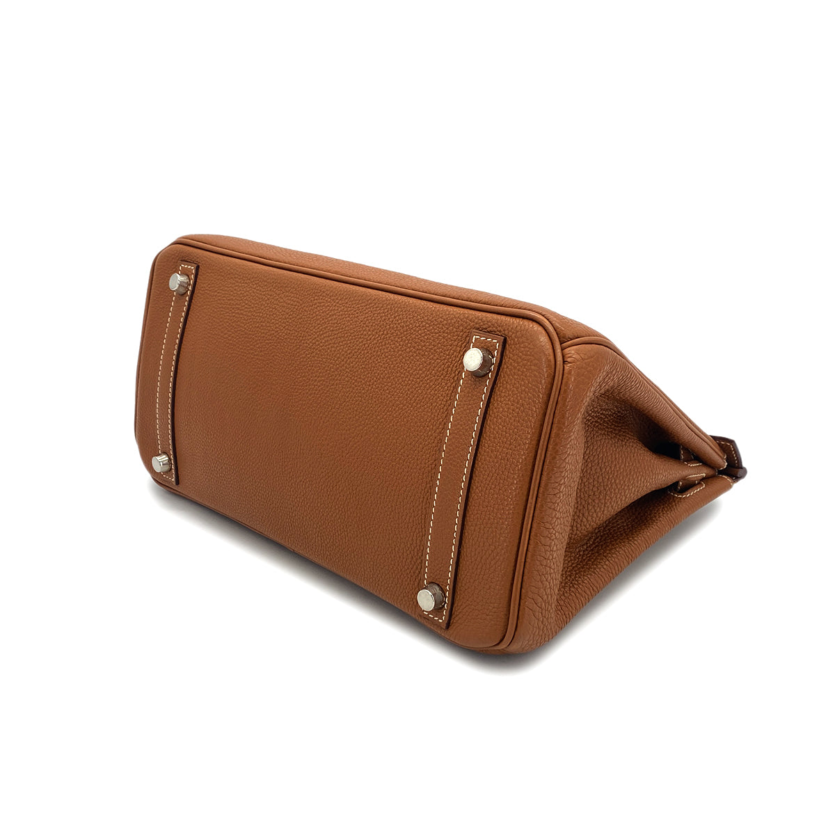 HERMES BIRKIN 30 GOLD TOGO HAND BAG □H SHW 90301652