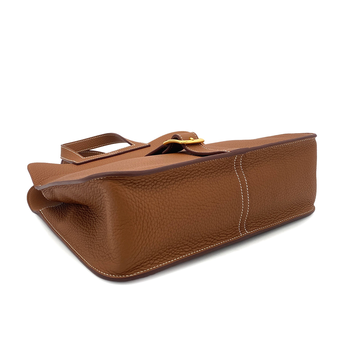 HERMES HALZAN 31 GOLD TAURILLON CLEMENCE 5WAY HAND SHOULDER BAG B GHW 90301654