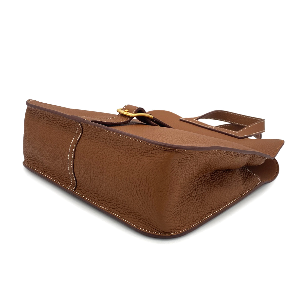 HERMES HALZAN 31 GOLD TAURILLON CLEMENCE 5WAY HAND SHOULDER BAG B GHW 90301654