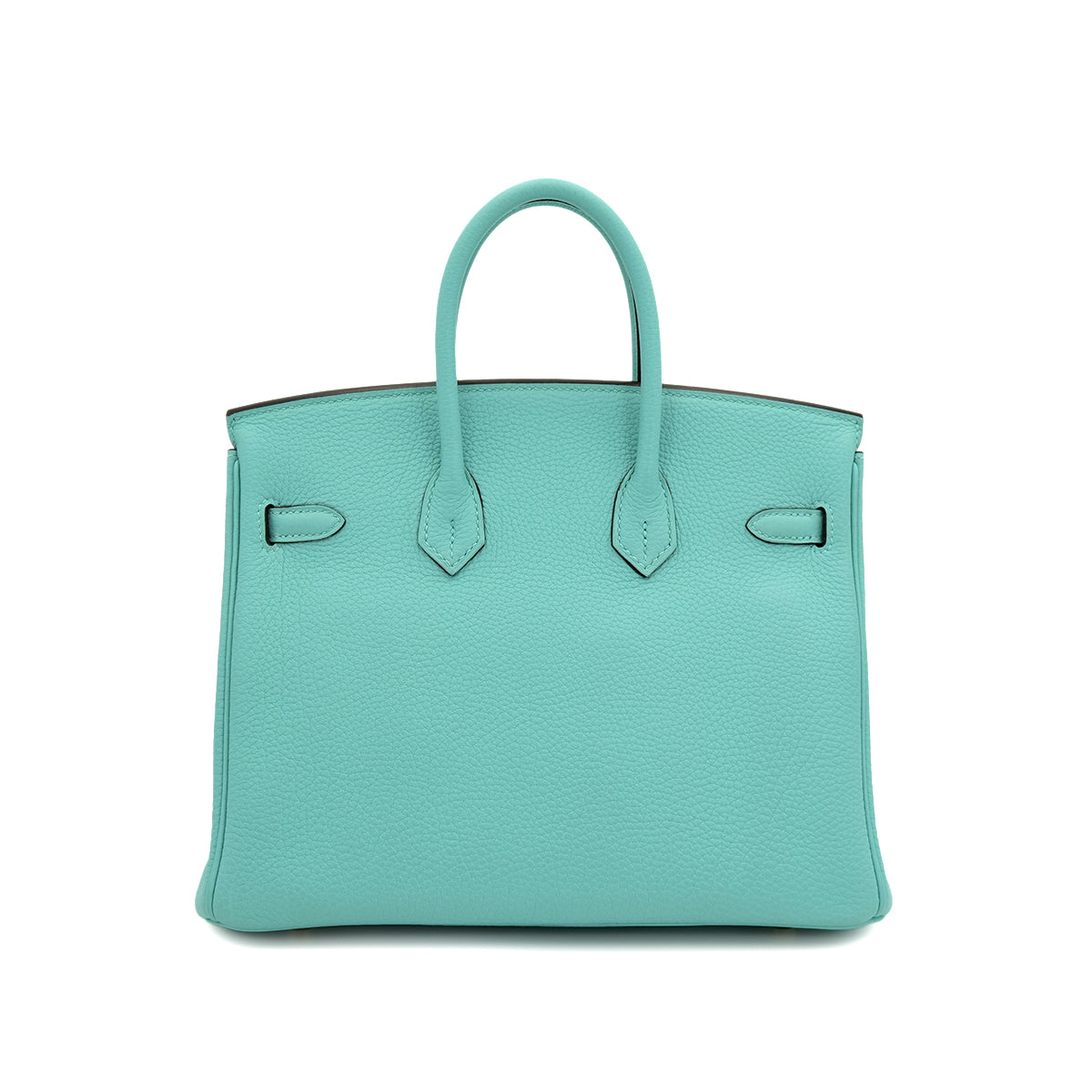 HERMES BIRKIN 25 BLUE SAINT CYR TOGO HAND BAG T GHW 90301656