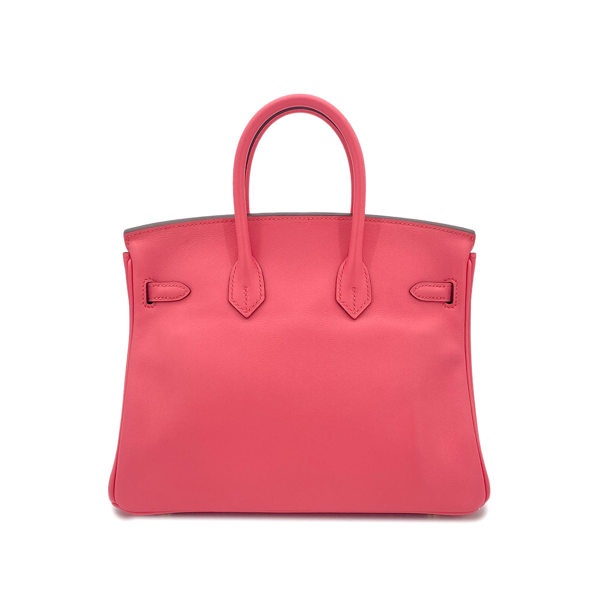 HERMES BIRKIN 25 ROSE AZALEE VEAU SWIFT HAND BAG A GHW 90301657