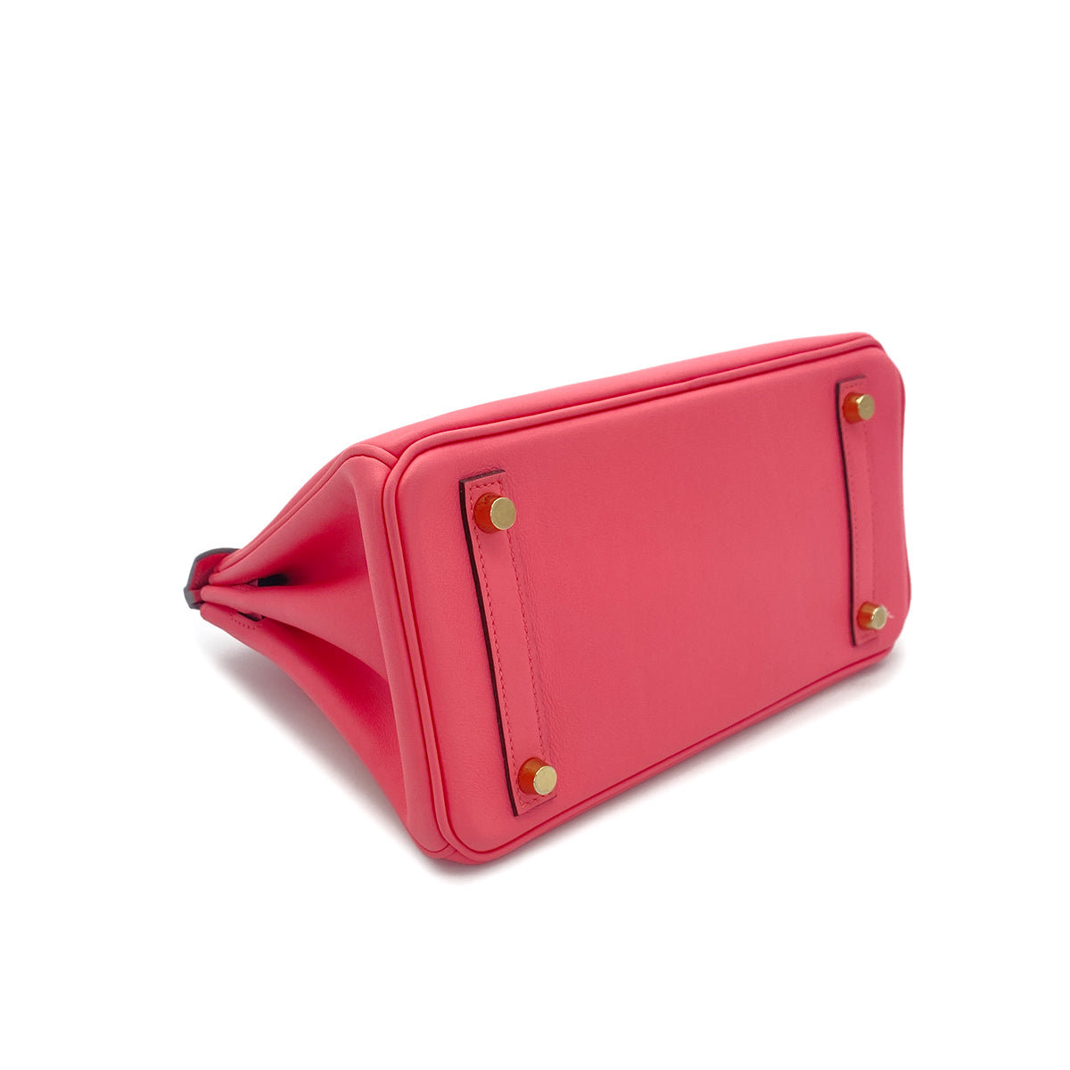 HERMES BIRKIN 25 ROSE AZALEE VEAU SWIFT HAND BAG A GHW 90301657